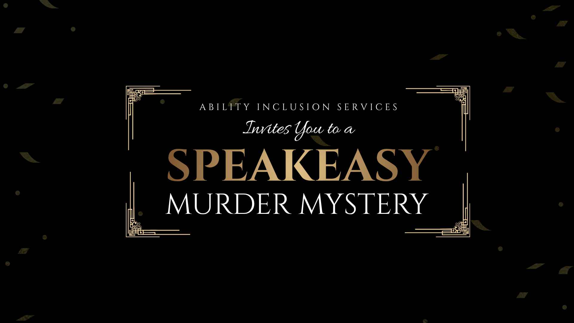 Speakeasy Murder Mystery background