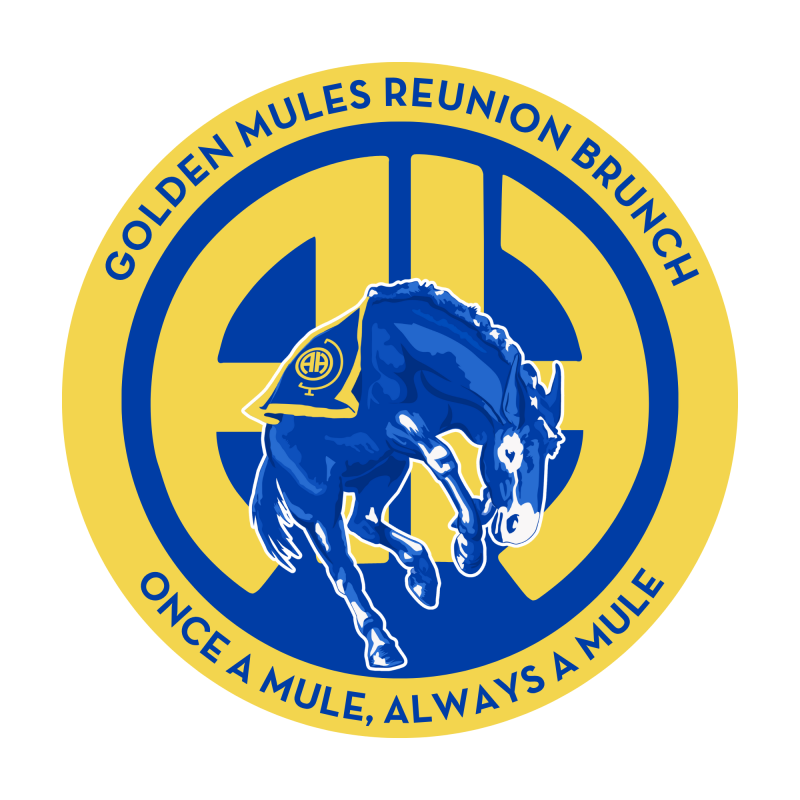 Golden Mules Reunion logo