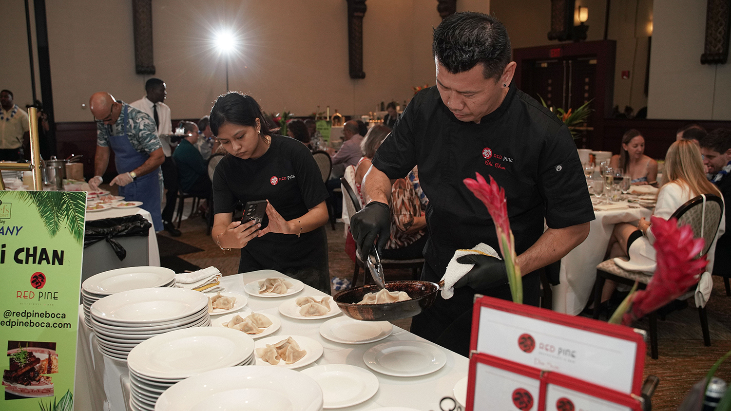 Chefs Up Front background