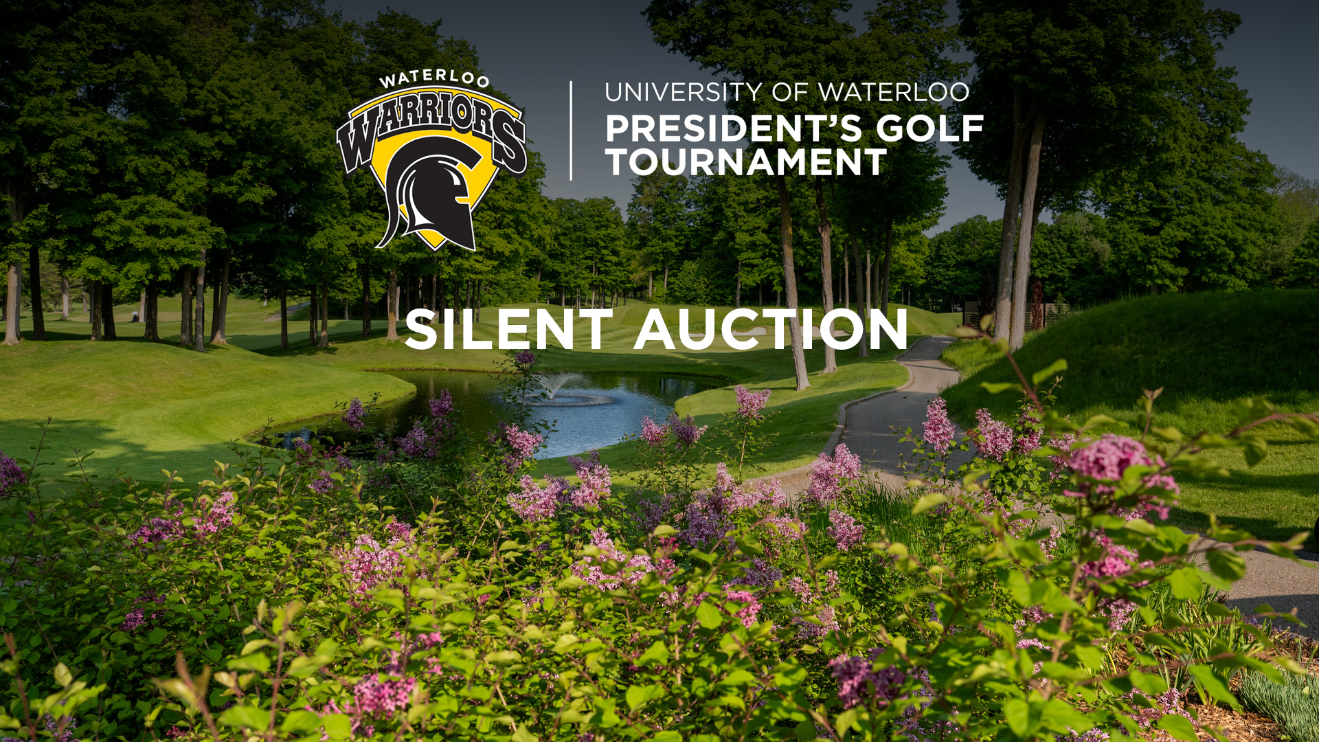 University of Waterloo President's Golf Tournament background