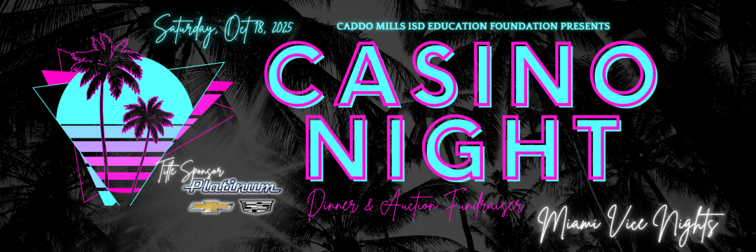 2026 Casino Night banner