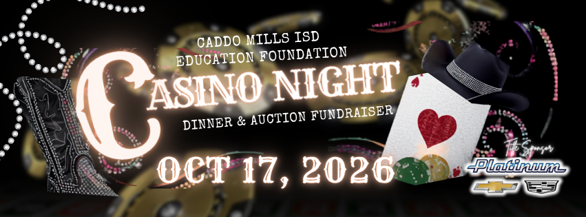 2026 Casino Night banner