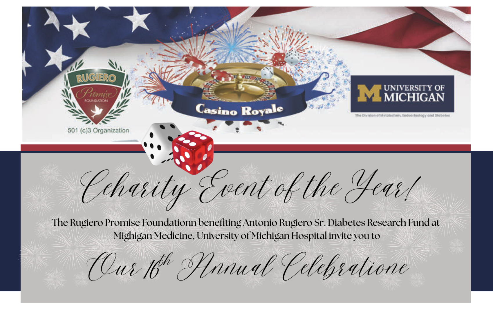 16th Annual Casino Royale background