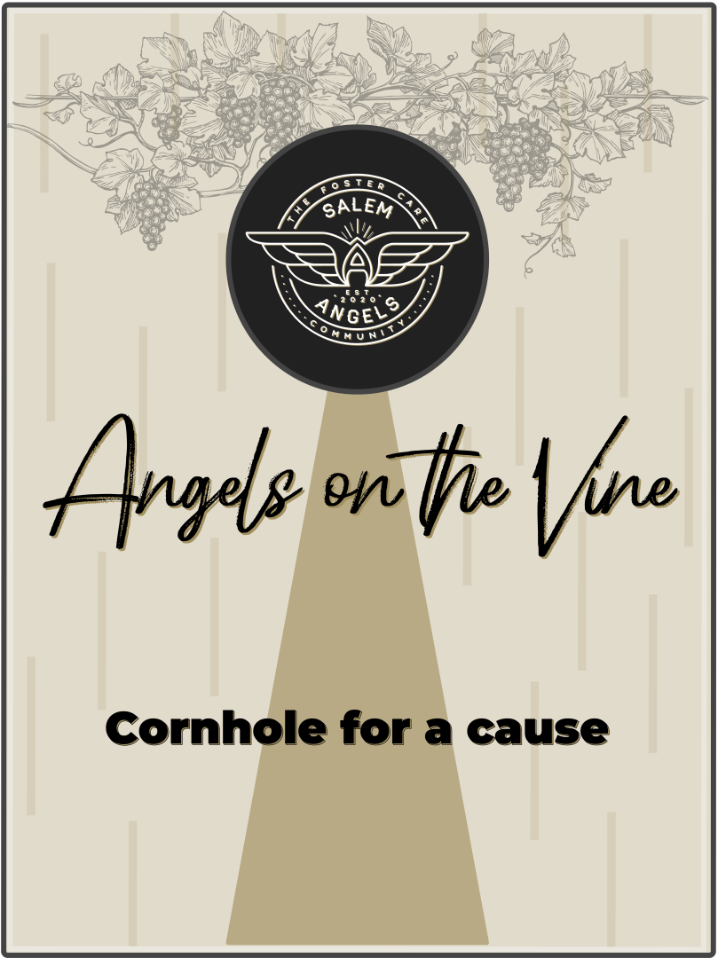 Salem Angels Cornhole Tournament background