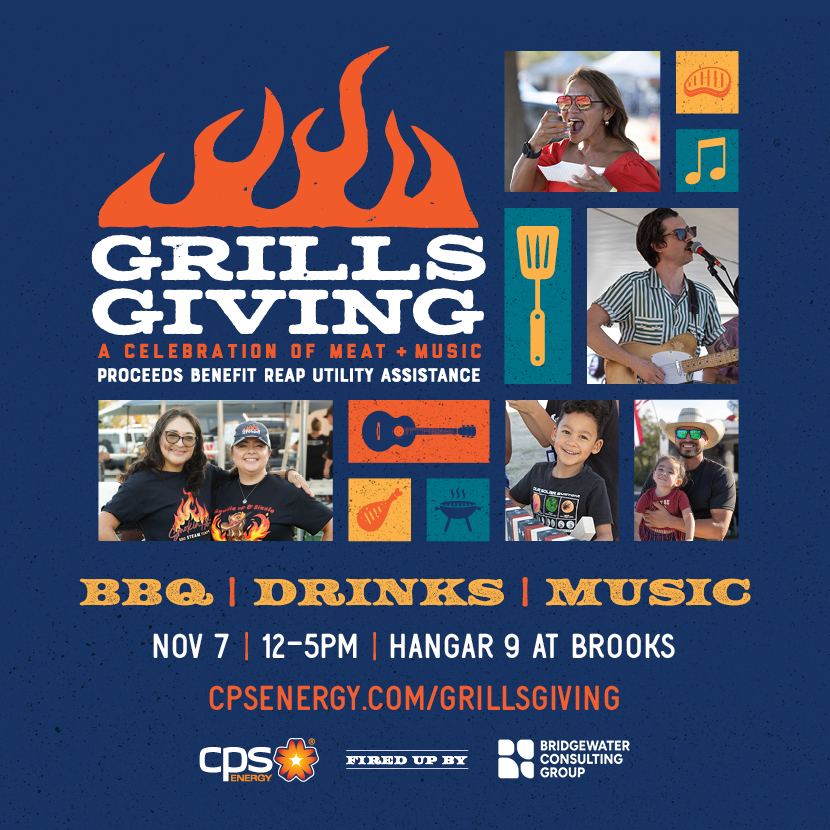 GrillsGiving: A Celebration of Meat + Music background