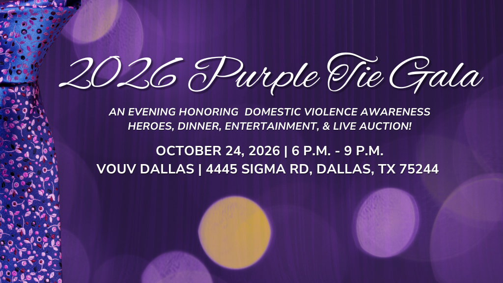 2026 Purple Tie Gala banner