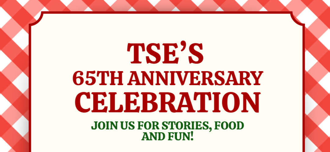 TSE 65 Anniversary banner