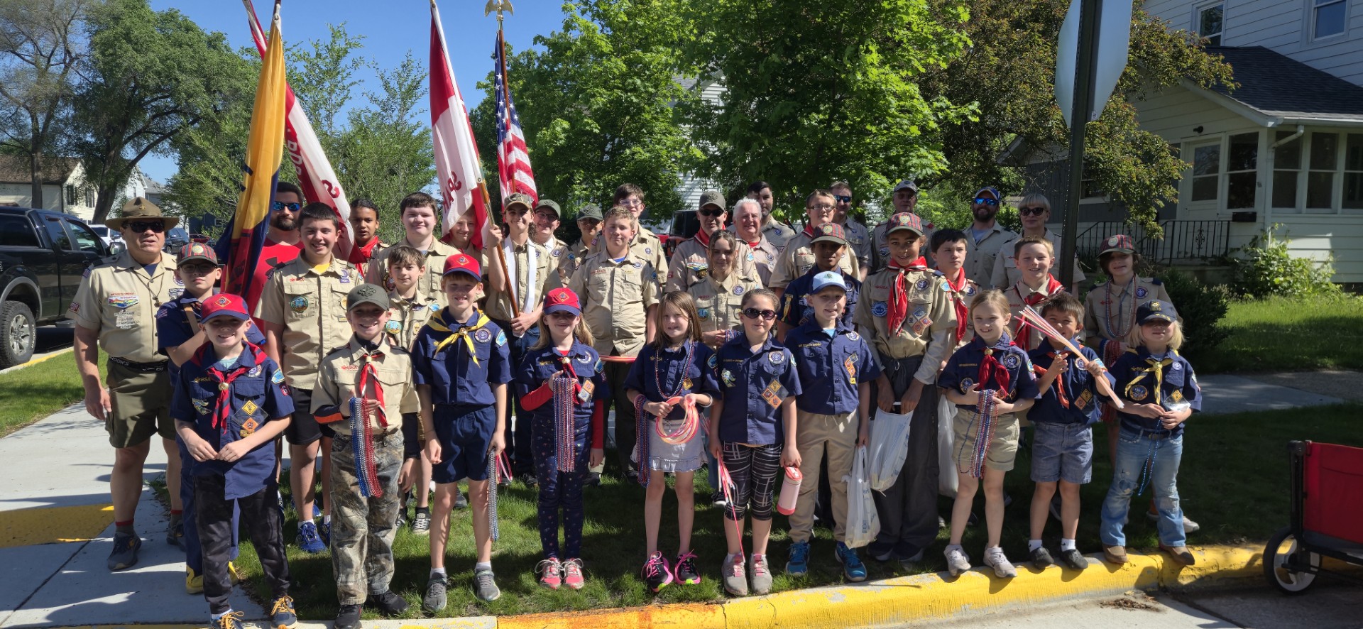 2026 23rd Annual Golf Outing for Scouting background