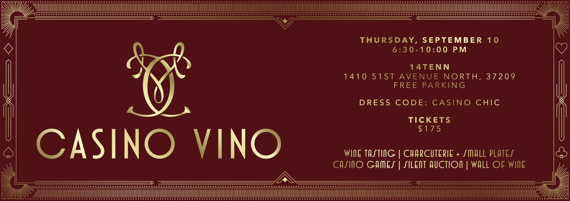 Casino Vino 2026 background