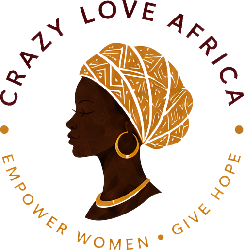 Logo: Crazy Love Africa, Empower Women, Give Hope