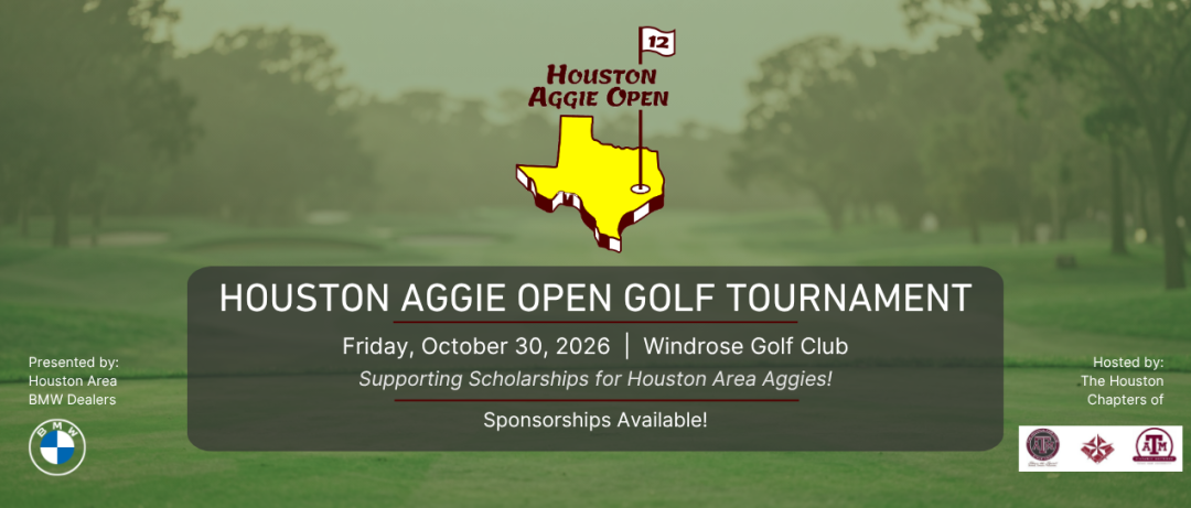 2026 Houston A&M Golf banner