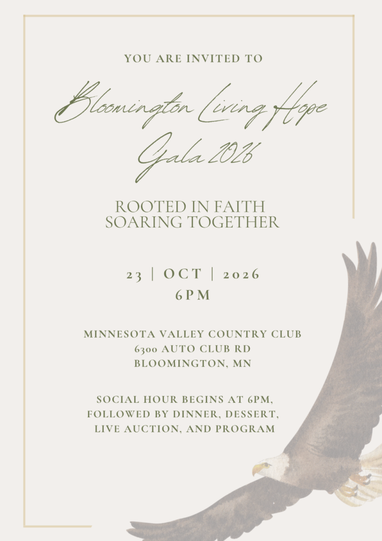 Bloomington Living Hope Gala 2026 background