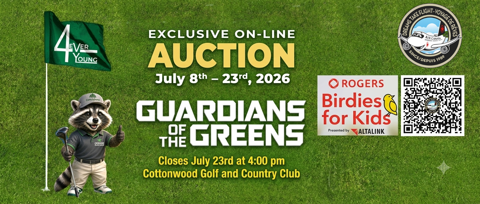 Dreams On The Greens Exclusive Auction 2026 background