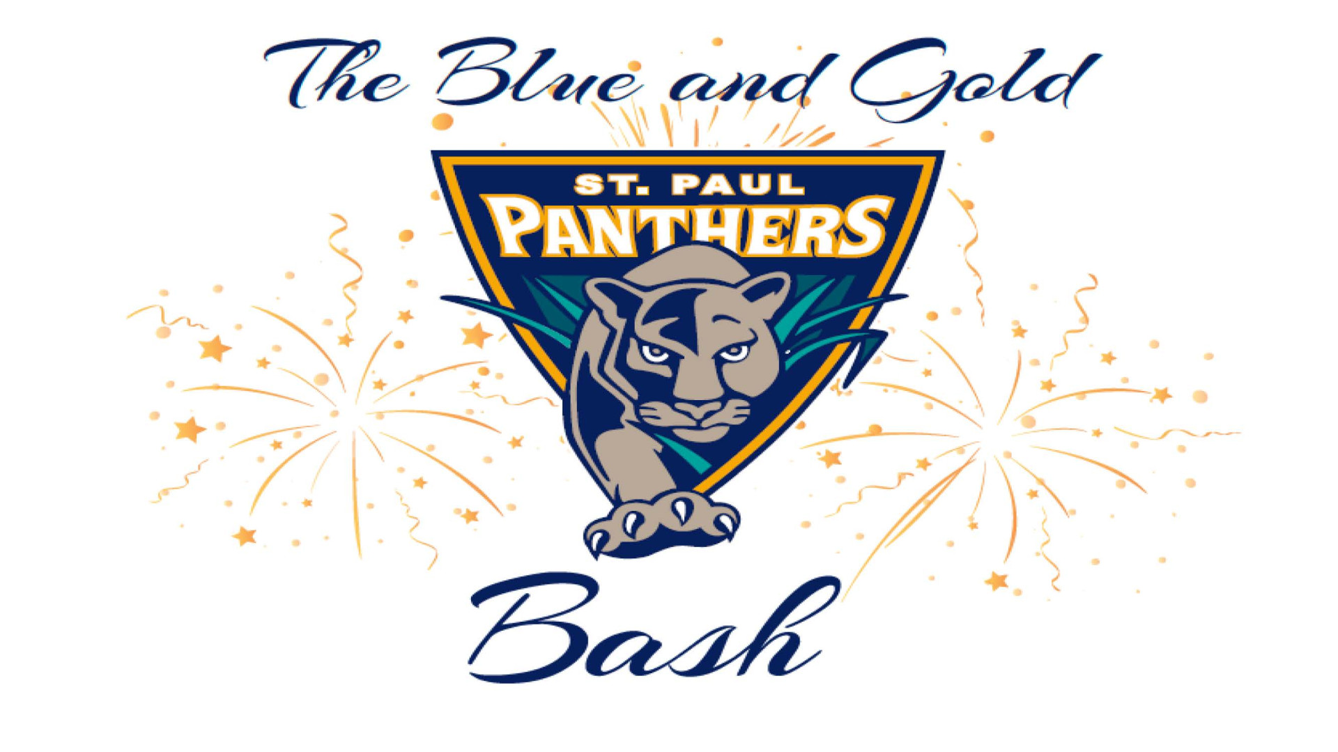 Blue and Gold Bash 2026 background