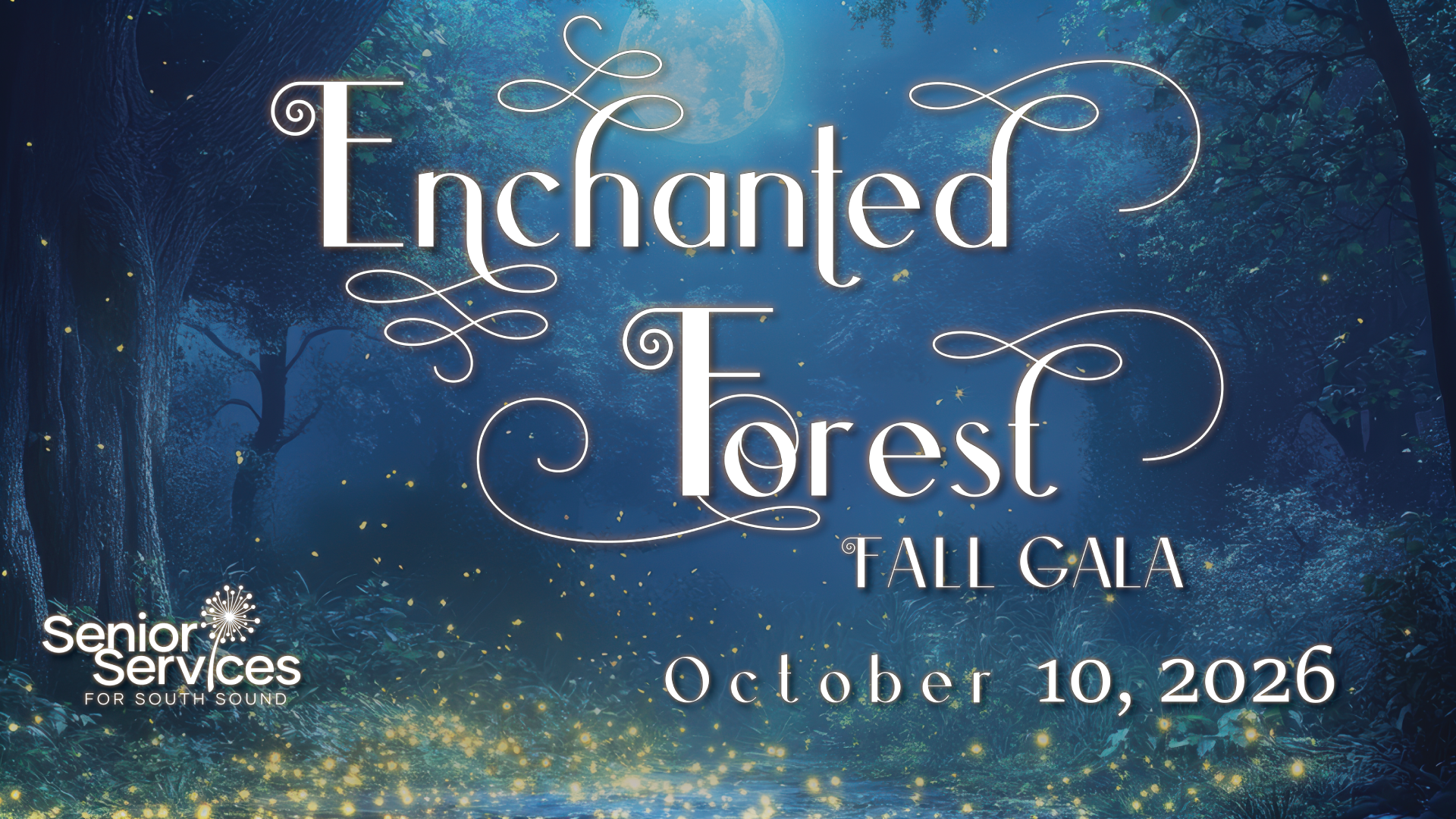 Enchanted Forest Fall Gala background