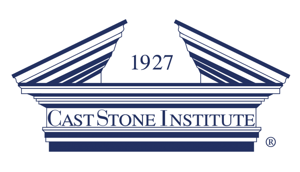 Cast Stone Institute banner