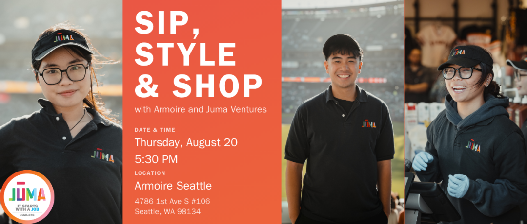 Sip and Shop 2026 banner