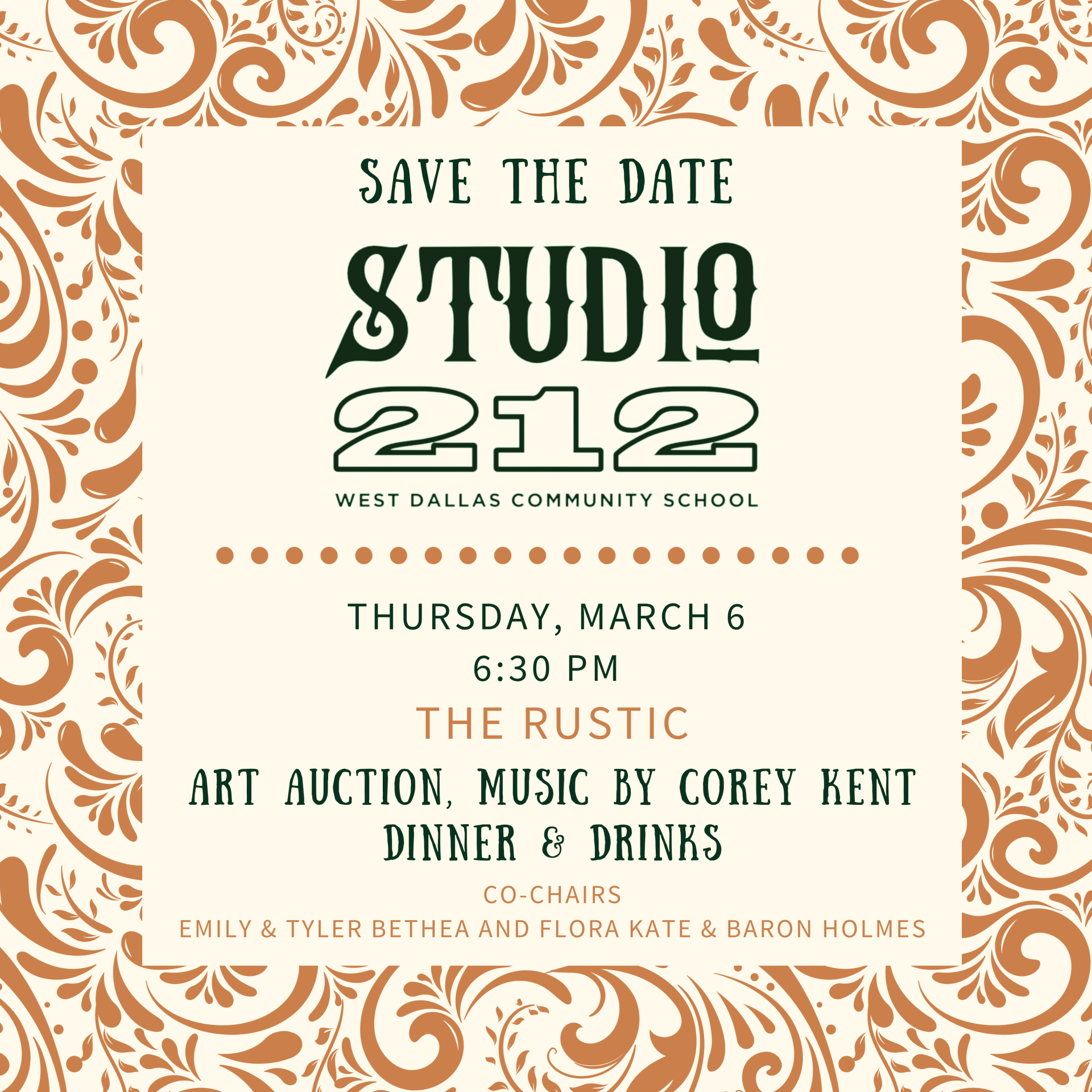 2027 WDCS Auction - Studio 212 (Event Date 4/8/27) logo
