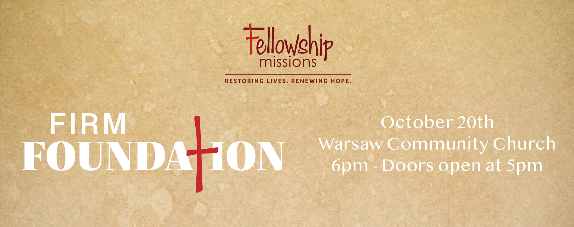 Fellowship Missions Annual Banquet background