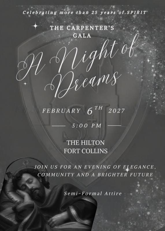 The Carpenter's Gala...A Night of Dreams 2027 logo