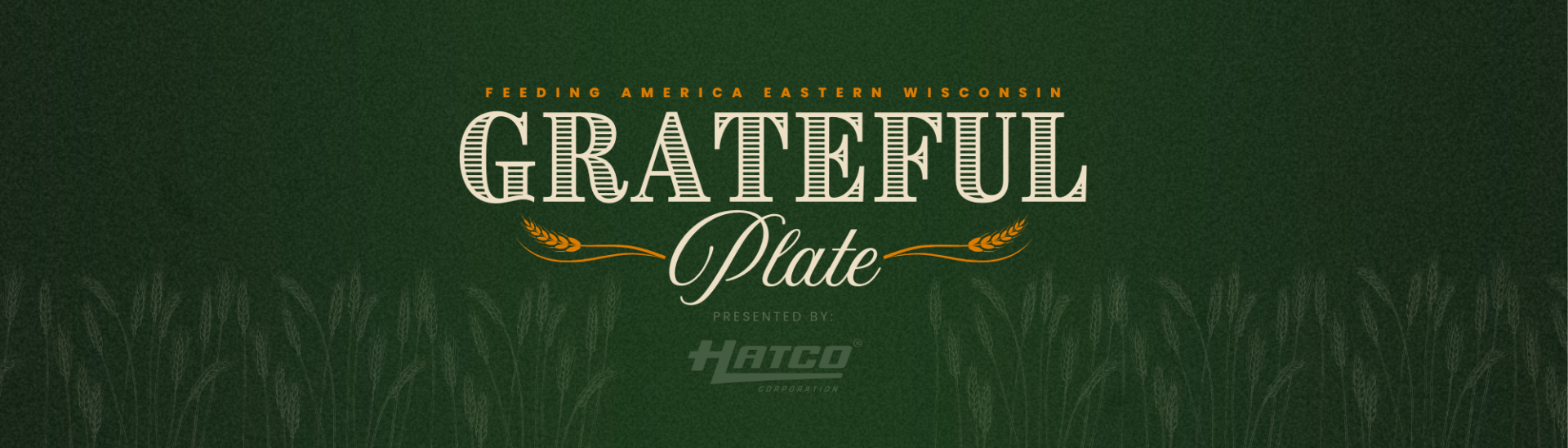 21st Annual Grateful Plate background
