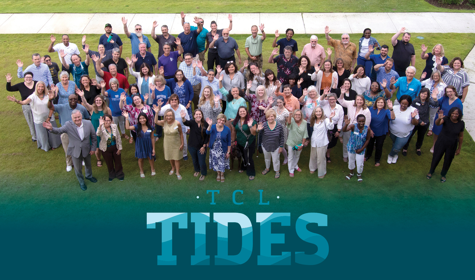 Tides Rise Together | Faculty & Staff "I Give" Campaign background
