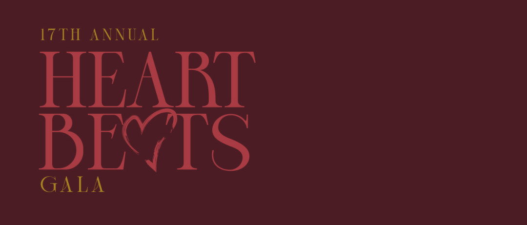 17th Annual HeartBeats Gala banner