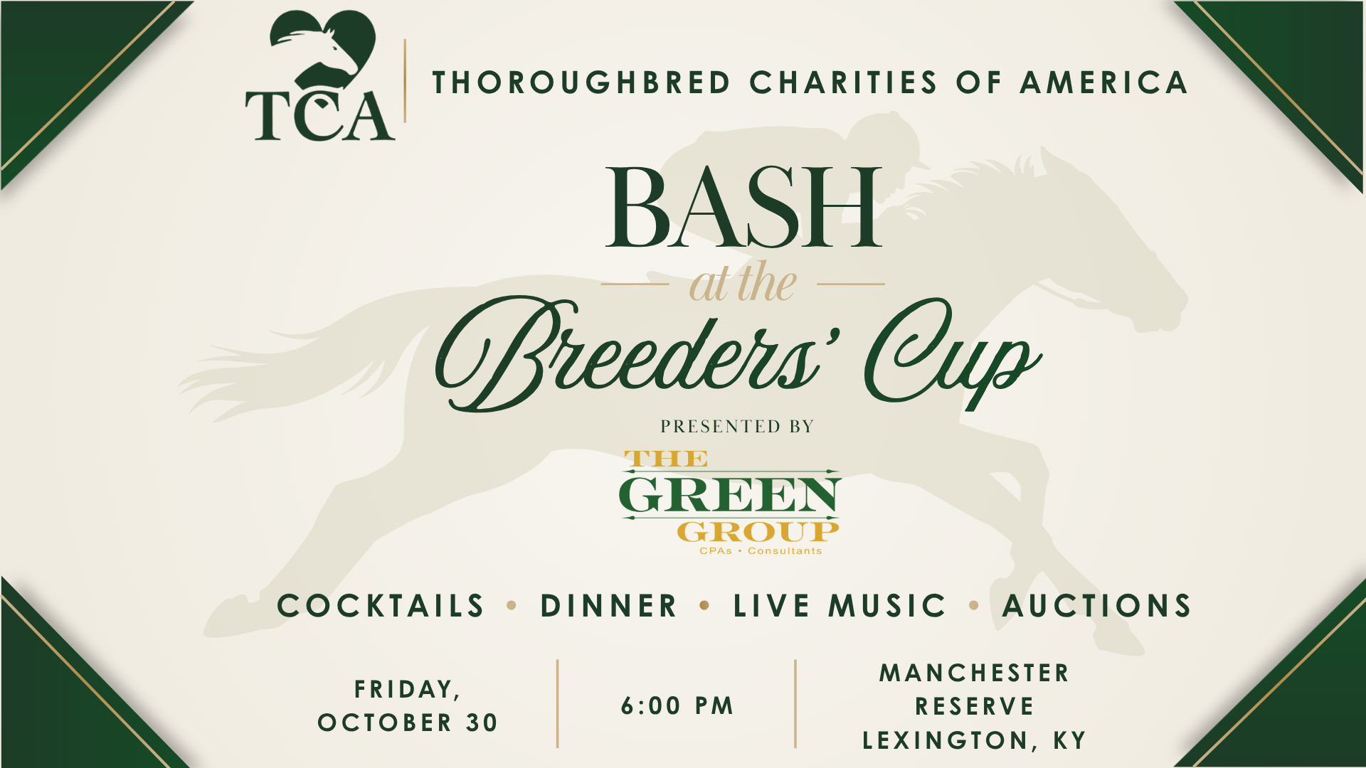 Bash at the Breeders' Cup background