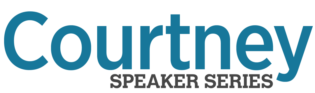 Courtney Speaker Series 2026 banner