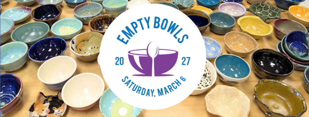 Empty Bowls 2027 banner