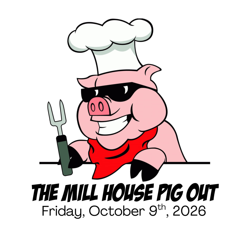 17th Annual Mill House Pig Out logo