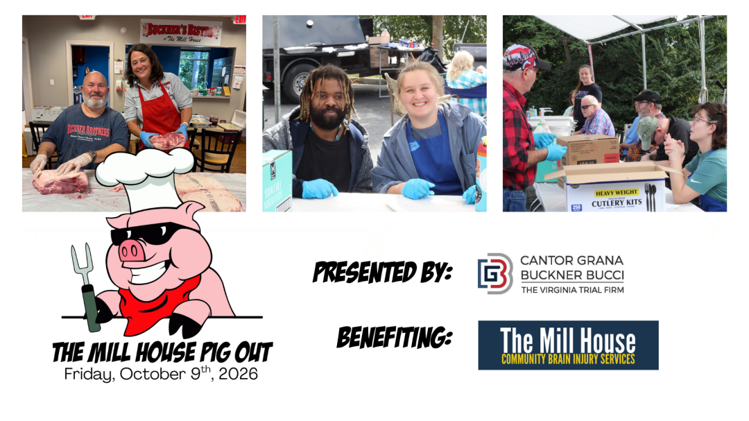 17th Annual Mill House Pig Out banner