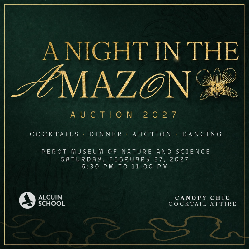 2027 Alcuin School Auction logo