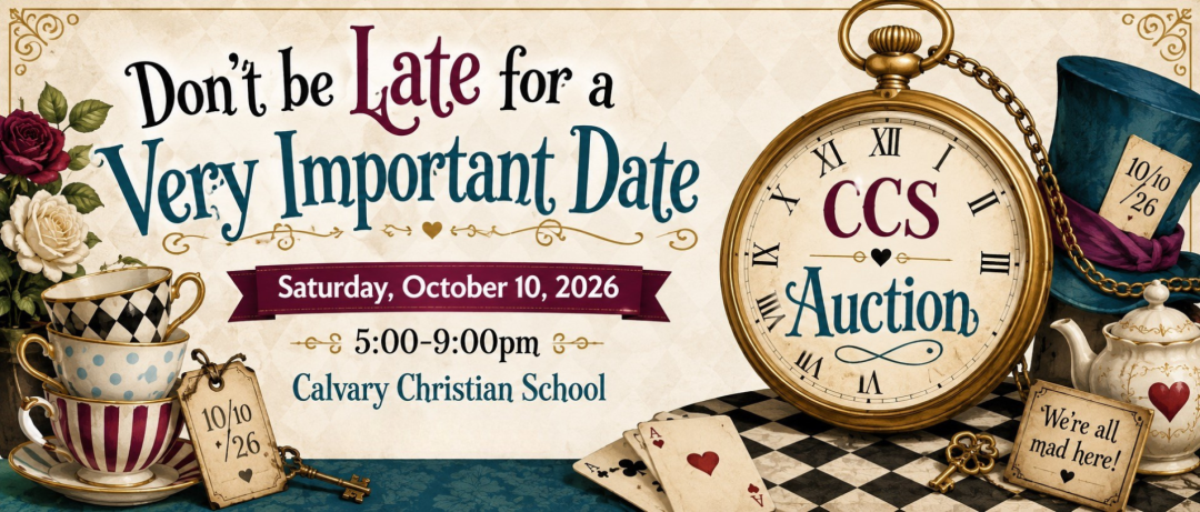 CCS Annual Auction 2026 banner