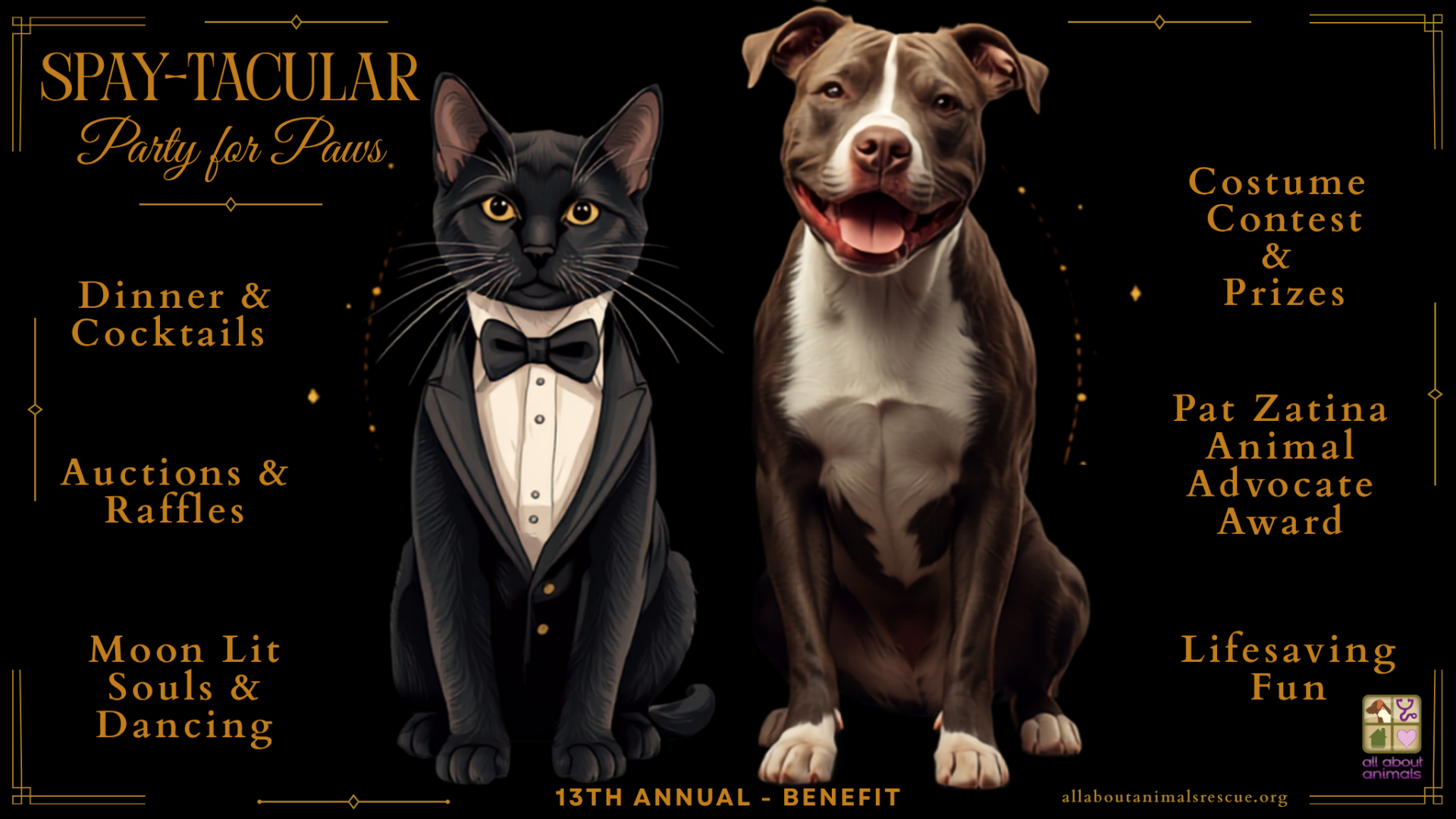 Spay-tacular 2026 background