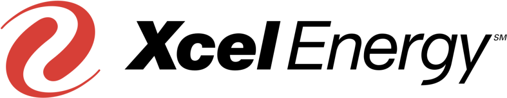 Xcel Energy Logo and Website Link