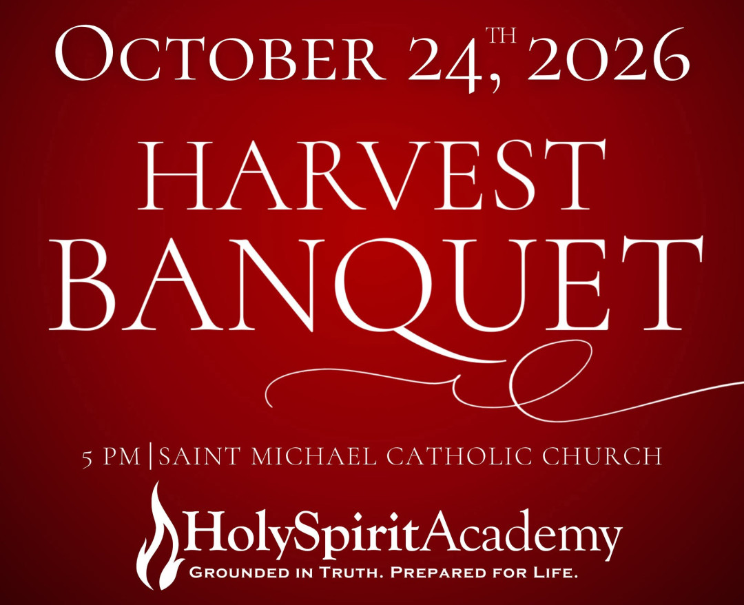 Holy Spirit Academy 2026 Banquet banner