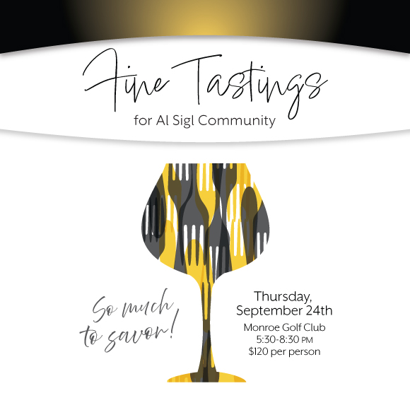 Fine Tastings for Al Sigl Community 2026 logo