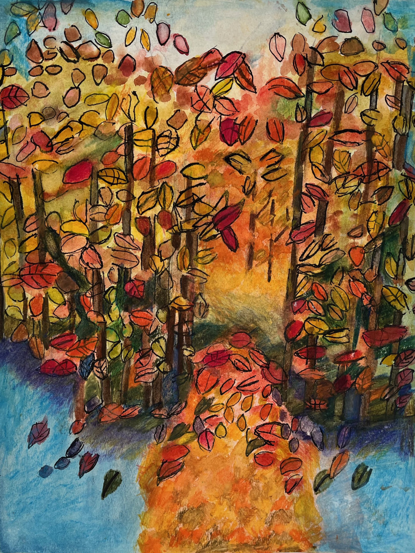 Fall in Love with Art background