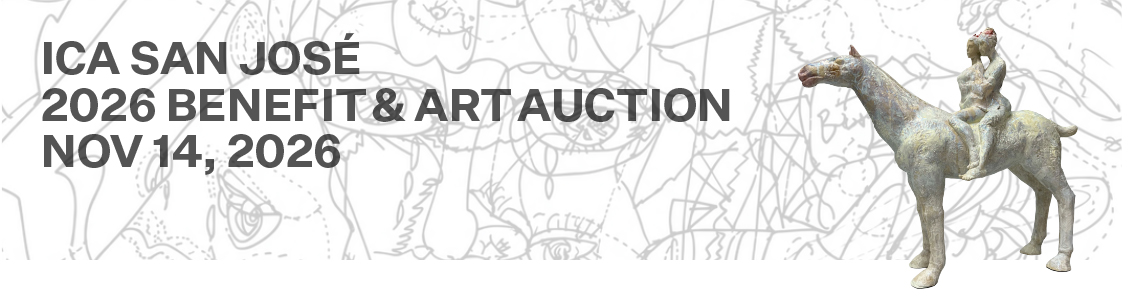ICA San Jose Benefit Art Auction background