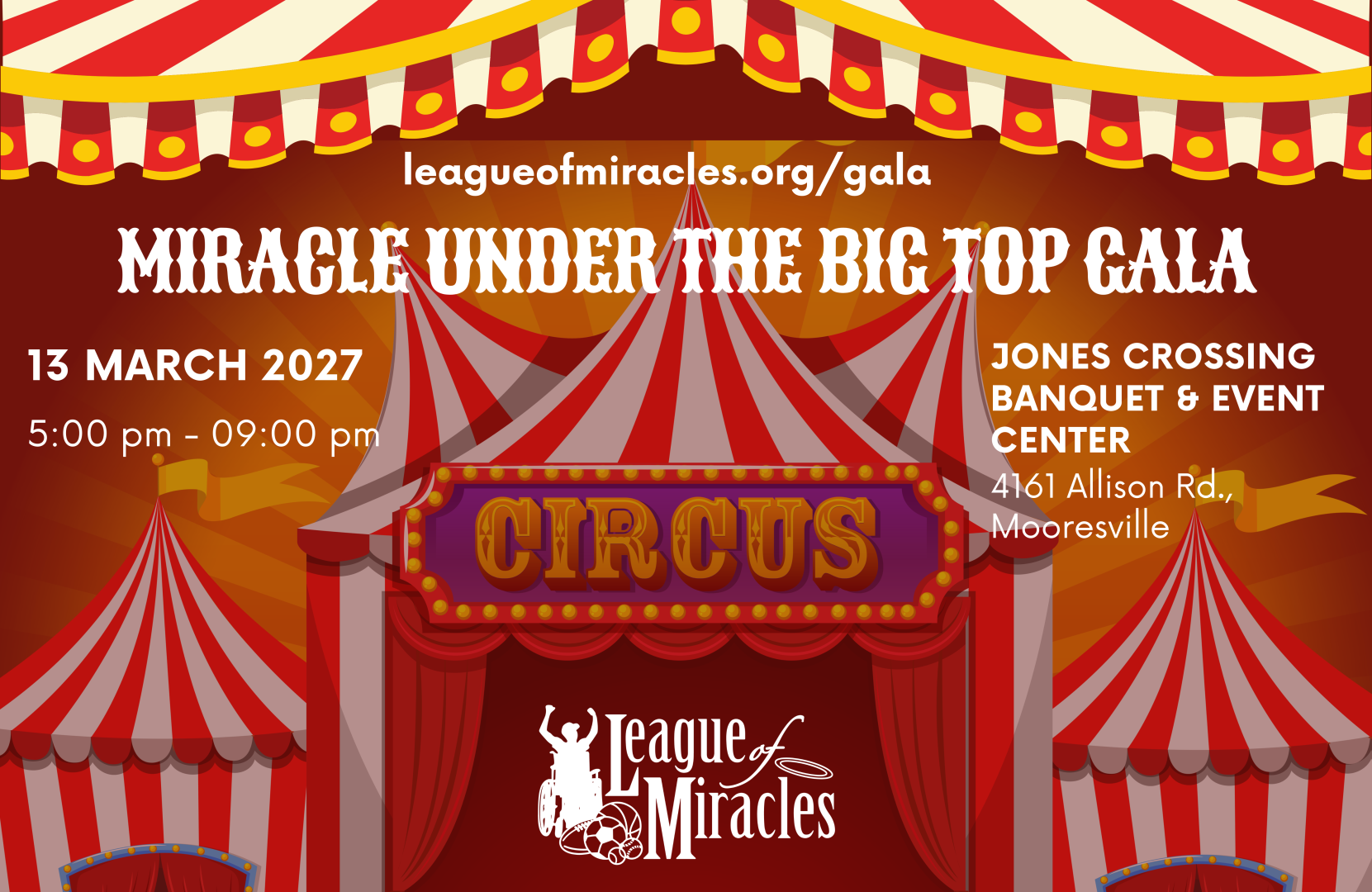 Miracle Under the Big Top background