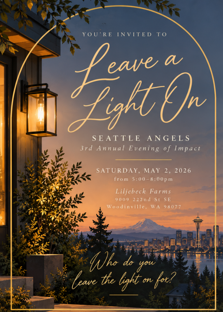 Seattle Angels' 3rd Annual Evening of Impact background