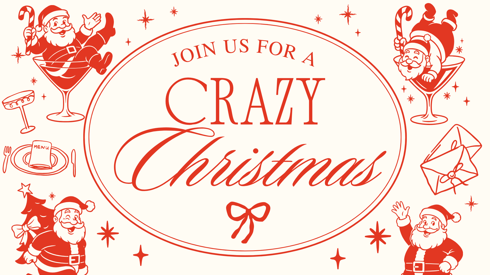 2026 Madi's House Crazy Christmas background