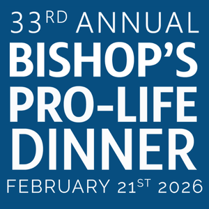 2027 Annual Bishop's Pro-Life Dinner logo
