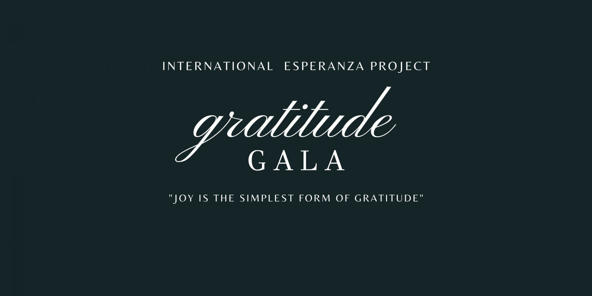 International Esperanza Project background