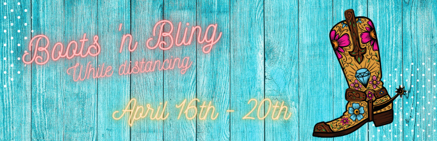 Boots 'n Bling background