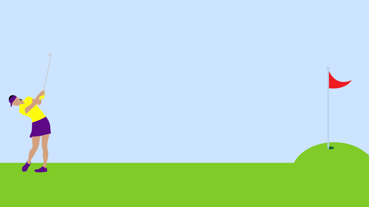 Ladies Golf Scramble background