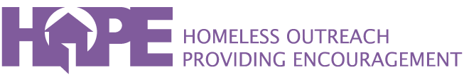 Homeless Outreach Providing Encouragement logo