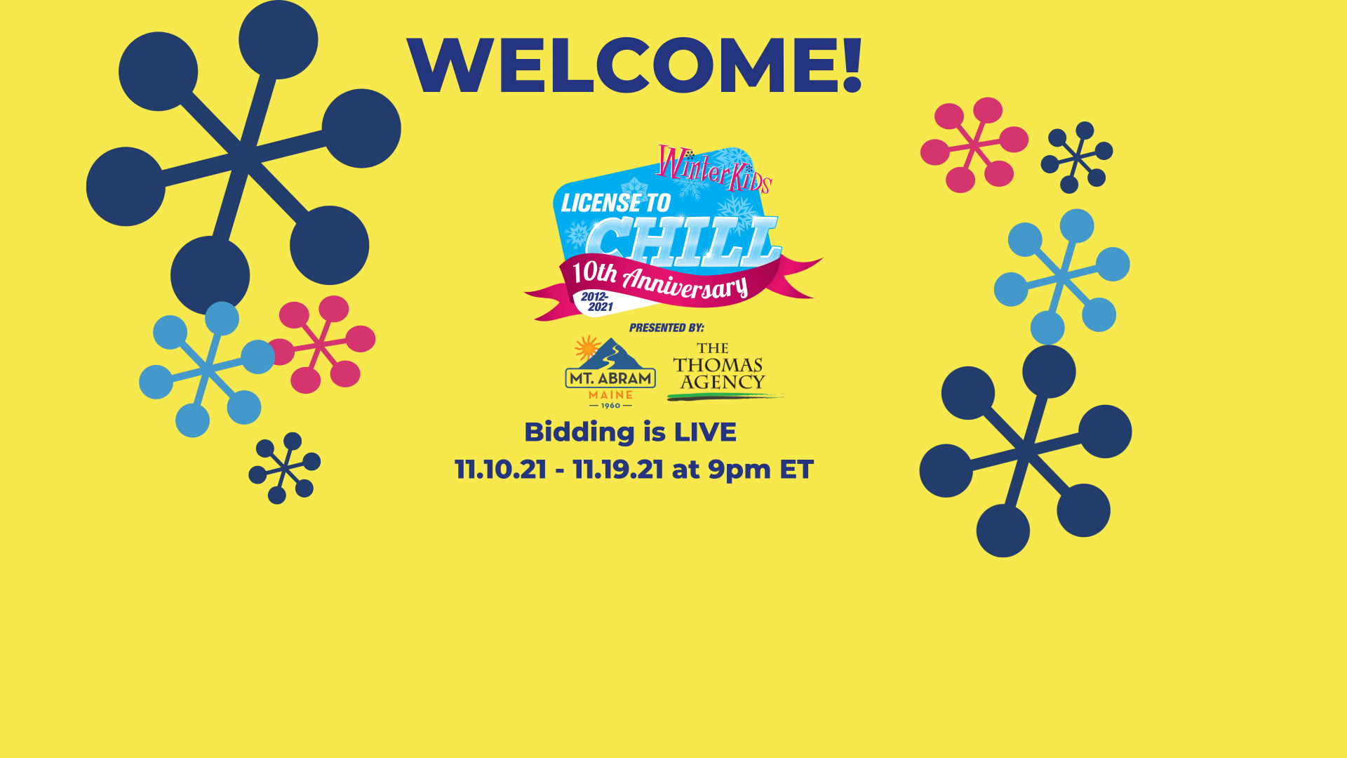 License to Chill 10th Anniversary background