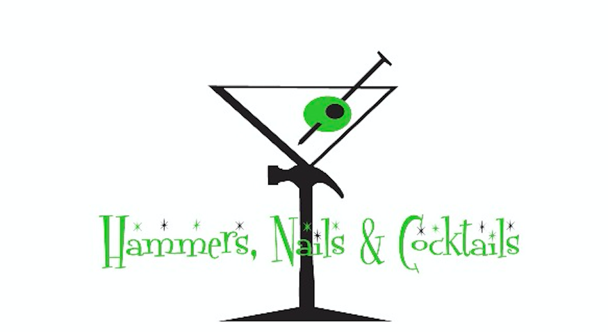 Hammers Nails & Cocktails - Rebuilding Together Hartford logo